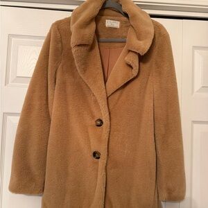 Z Supply Teddy Jacket in Camel Brown